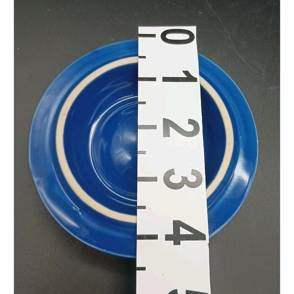 Tulip Tyme Stoneware Small Casserole LID ONLY Blue Replacement